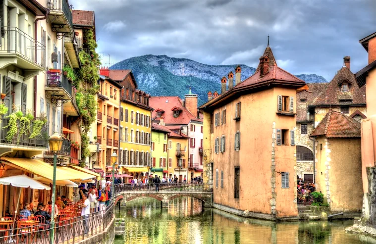 Scenery of Annecy